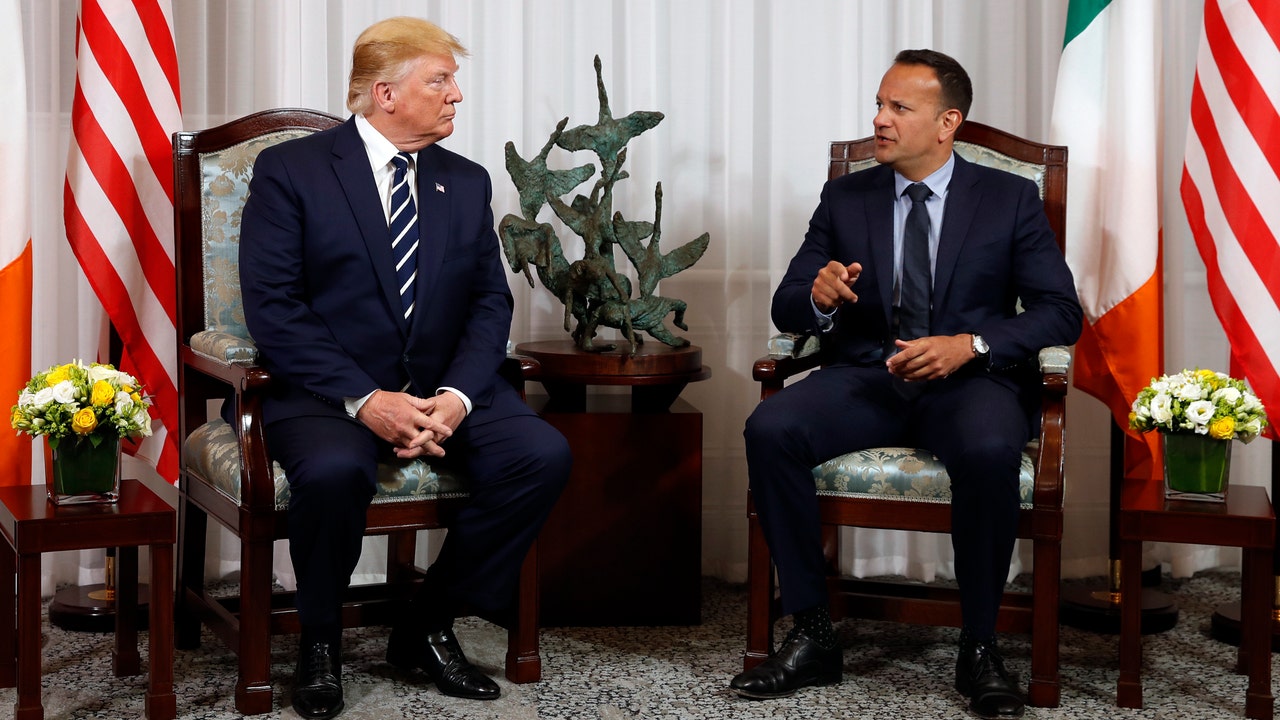Trump, Irish prime minister differ on Brexit, meeting venue